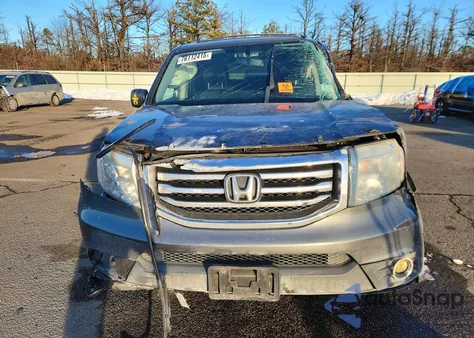 2013 Honda Pilot Exl from USA, damaged, VIN 5FNYF4H59DB052047